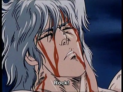 Rock's Message of Death! Kenshiro, Hang on to Your Friend's Life!!