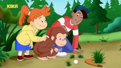 Curious George's Egg Hunt