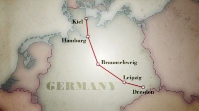 Dresden to Kiel