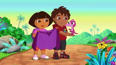 Dora and Diego in the Time of Dinosaurs