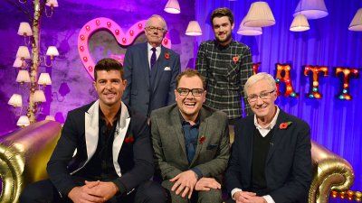 Robin Thicke, Paul O'Grady, Jack Whitehall