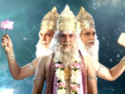 Lord Vishnu Disposes Sati's Dead Body