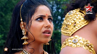 Lord Krishna saves Arjun
