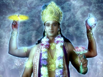 Lord Vishnu Enlightens Arunasur About Mahadev's Power