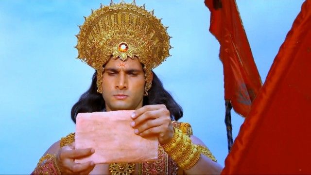 Draupadi fixes a date for the war