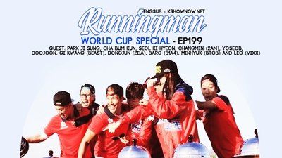 Running Man Goes To Asian Dream Cup 2014