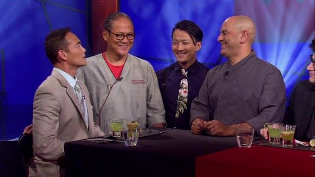 Ultimate Bar Food: Flay/Anderson vs. Morimoto/Majumdar