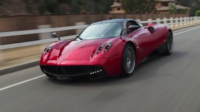 Driving the Pagani Huayra