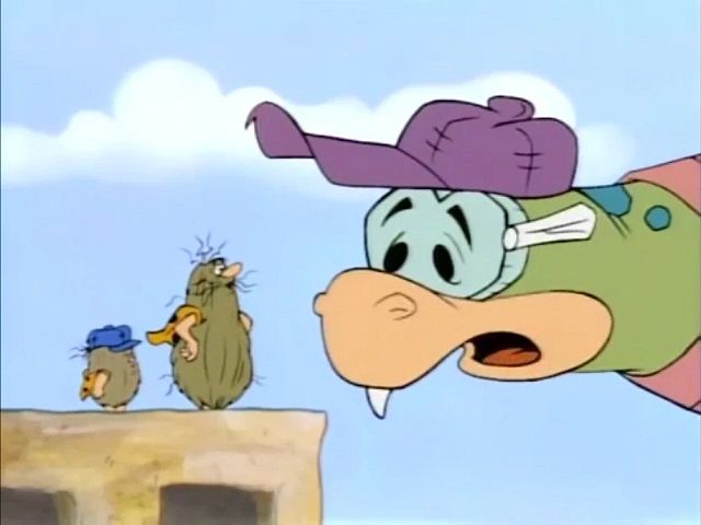 Attack of the Fifty Foot Teenage Lizard (Captain Caveman and Son)