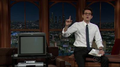 Andy Cohen, Alison Becker, John Legend, guest host John Mayer