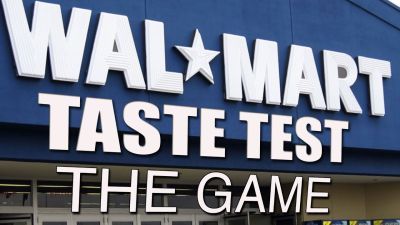 Walmart Brand vs Name Brand Taste Test - The Game