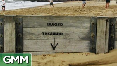 Real Life Buried Treasure 
