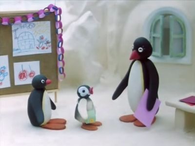 Pingu Visits the Kindergarten