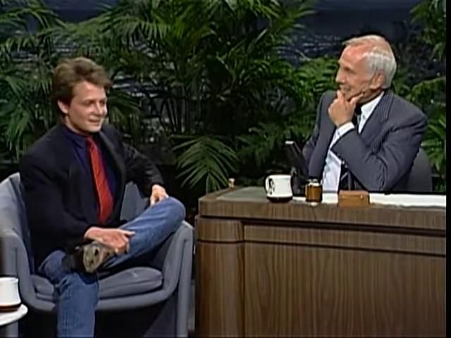 Michael J. Fox, Larry Miller, Harry Lorayne
