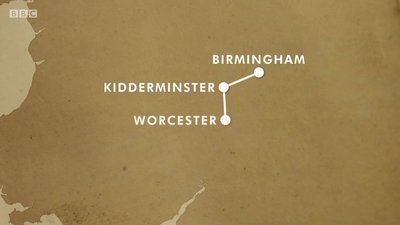 Birmingham to Worcester