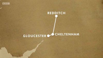 Redditch to Gloucester