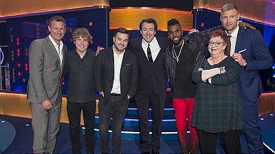 Jo Brand, Adam Hills, Alex Brooker, Josh Widdicombe, Freddie Flintoff, Jason Derulo