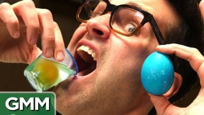 Raw Egg Eating Challenge #2