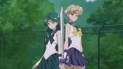 Act 30. Infinity 4: Haruka Tenoh, Michiru Kaioh - Sailor Uranus, Sailor Neptune