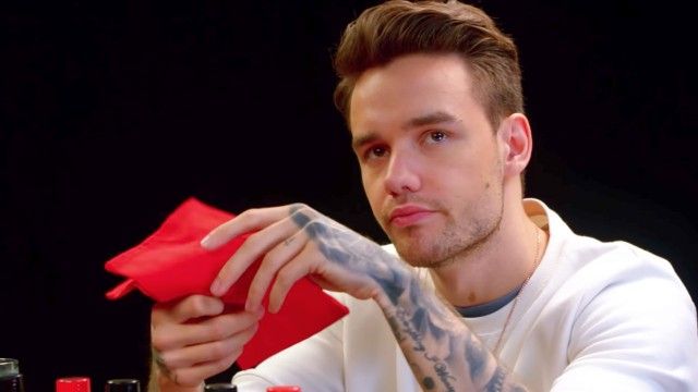 Liam Payne Gets Cocky Eating Spicy Wings