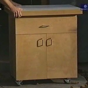 Rolling Shop Cabinet
