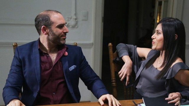 Sam le robó un beso a Antonio