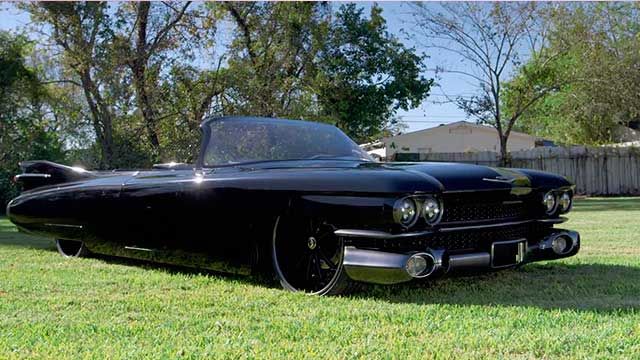 Black on Black on Black Cadillac