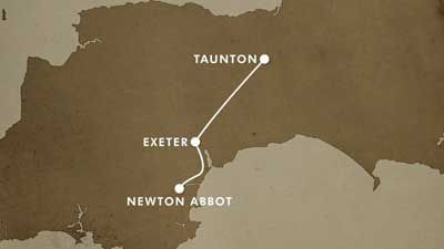 Taunton to Newton Abbot