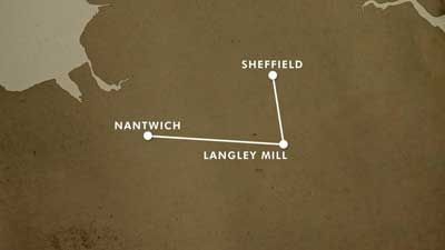 Sheffield to Nantwich
