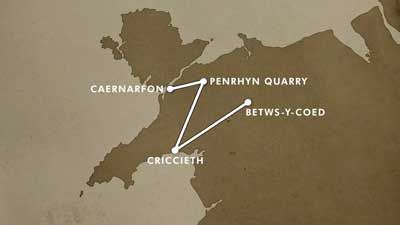 Criccieth to Caernarfon