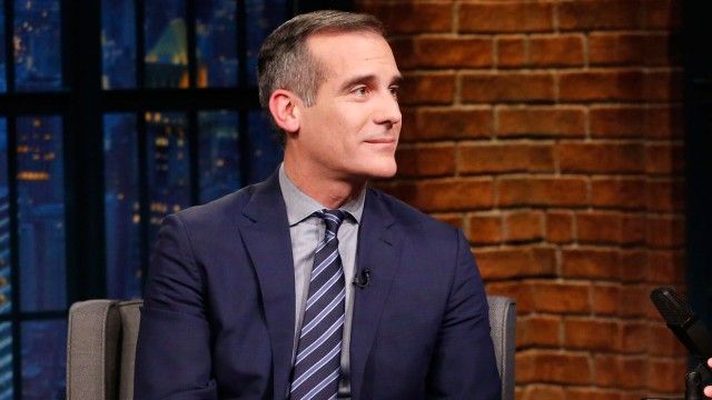 Luke Bryan, Mayor Eric Garcetti