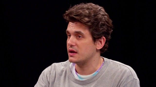 John Mayer Has a Sing-Off While Eating Spicy Wings