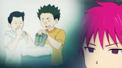 Watch The Disastrous Life of Saiki K. · Season 2 Episode 14 · The Saiko  Family's Greatest Trial + Psychic Sidekicks + The Occult Club's Final  Scream Scheme + Love Score Showdown +