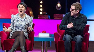 Shappi Khorsandi, Michael Buerk, Amanda Abbington and Elis James (2/5)