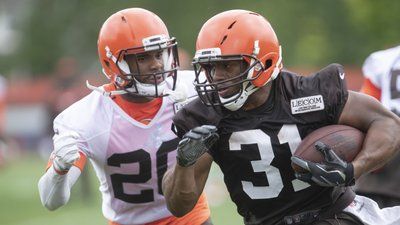 Training camp with the Cleveland Browns #1