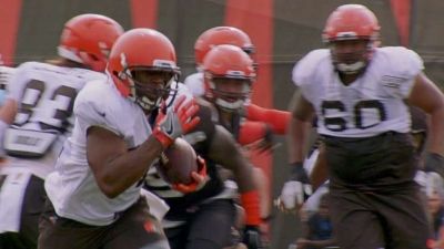 Training camp with the Cleveland Browns #4