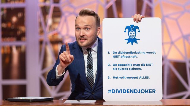 Talk show pardon, #dividendjoker and Glennis Grace