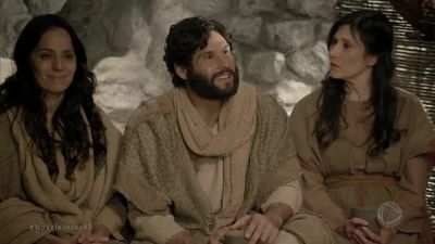 Caiaphas asks Barabbas to make a revolt against Pilate