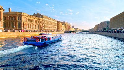 Russland von oben (1): St. Petersburg, Moskau und die Wolga