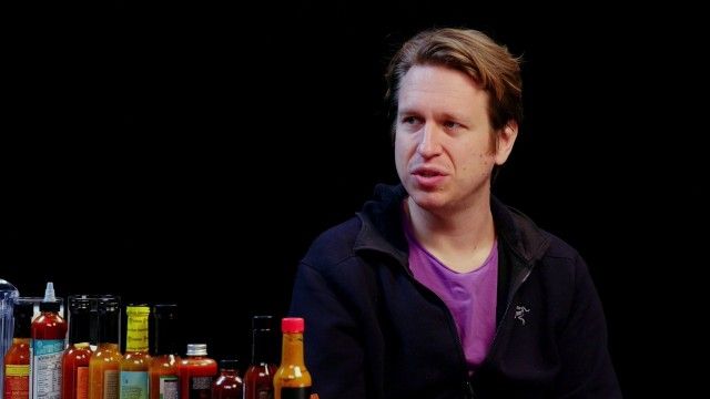 Pete Holmes Does Improv While Eating Spicy Wings