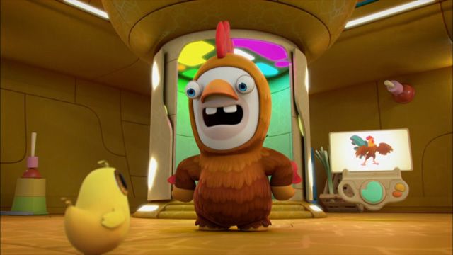 Rabbidrooster And The Lost Chick
