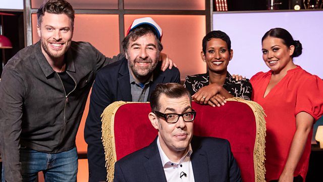 Rick Edwards, Scarlett Moffatt, Naga Munchetty and David O’Doherty (2/5)