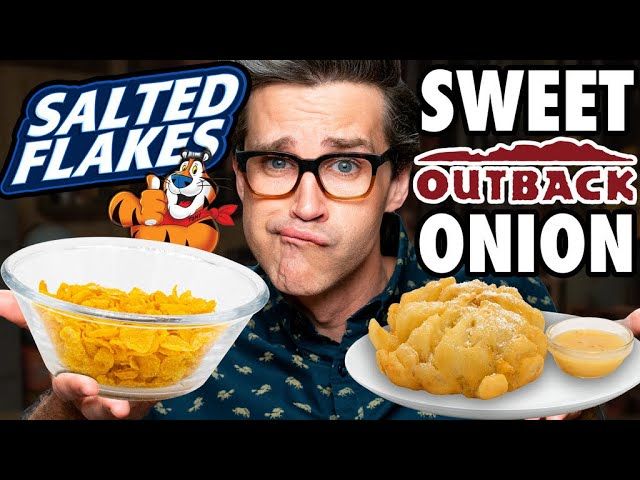 Salty Sweet Food vs. Sweet Salty Food Taste Test