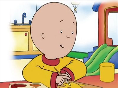 Caillou the Artiste