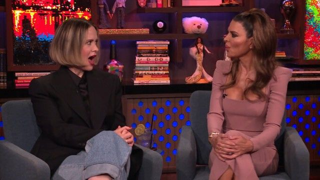 Lisa Rinna and Sarah Paulson