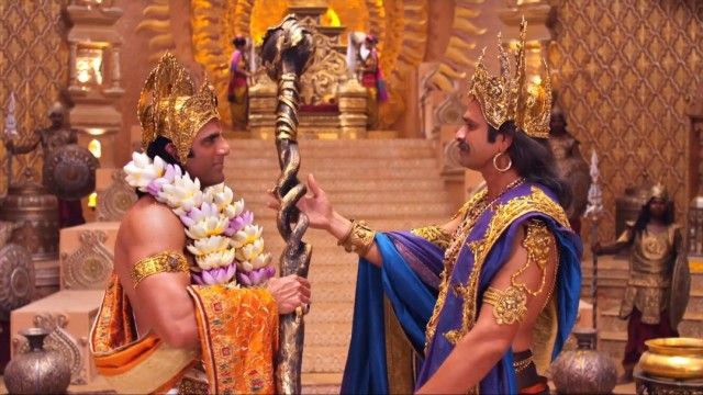 Shantanu accepts Bhishma as son