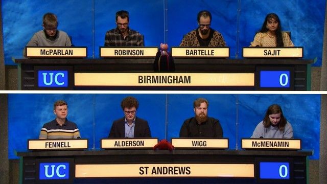 University of Birmingham vs University of St Andrews
