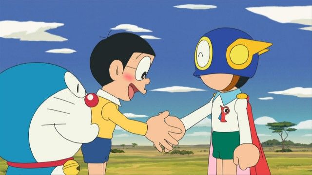 Doraemon and Perman's Close Call / Prophecy: The End of the Earth