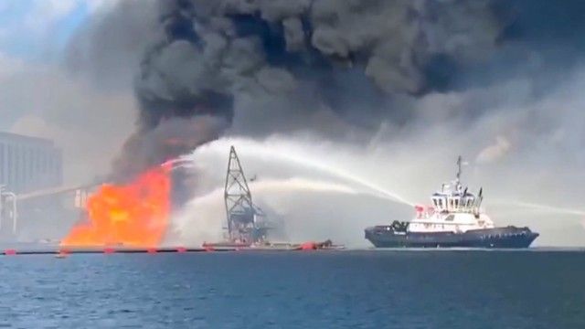 Texas Oil Port Inferno