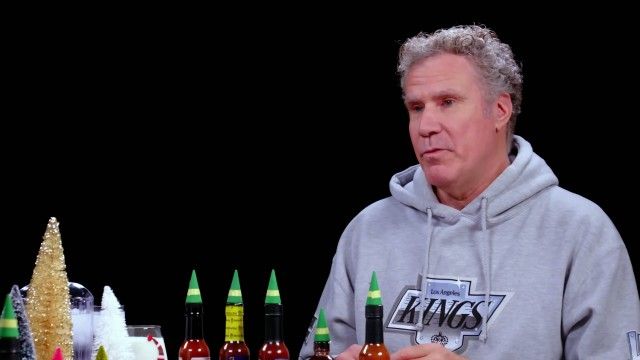 Will Ferrell Brings the Spirit to the Hot Ones Holiday Extravaganza